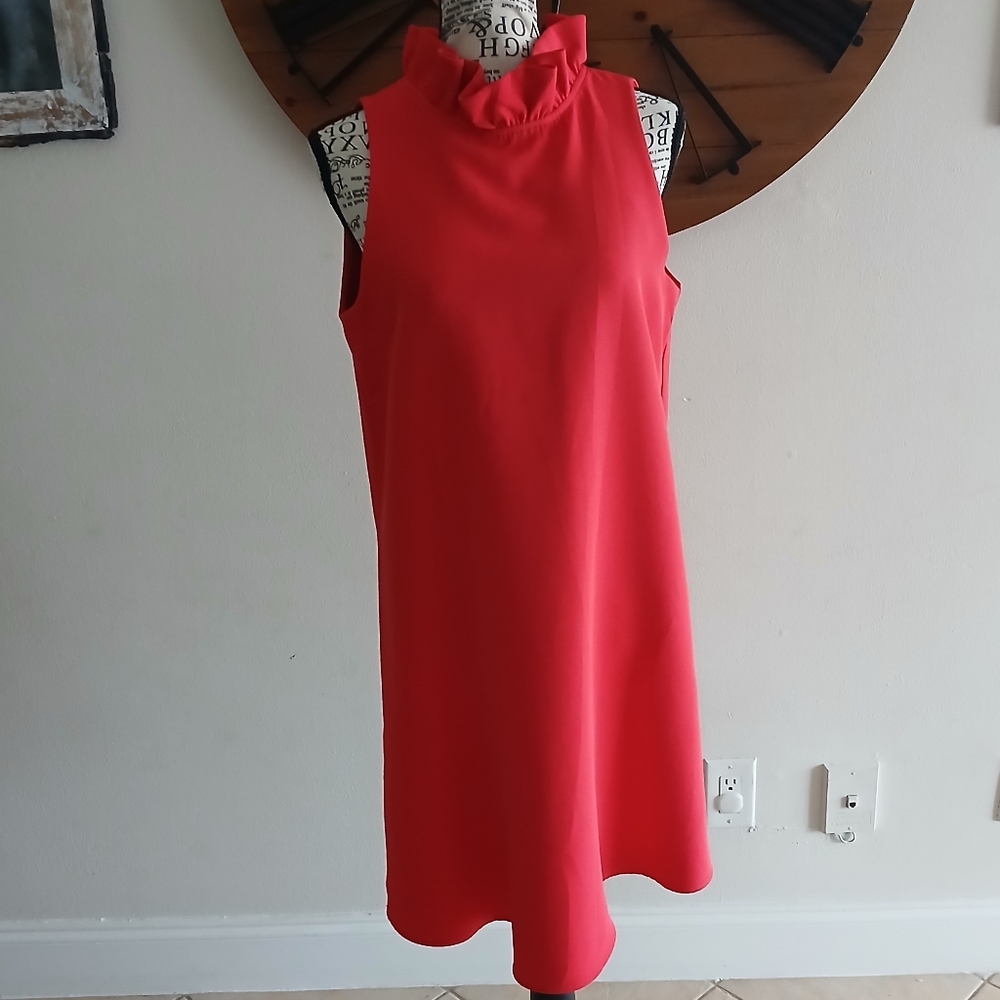 Tuckernuck‎ Blythe Dress Poppy Red - Picture 5 of 11